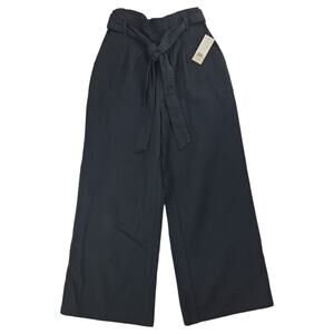 BP | Paperbag Waist-Wide Leg-Cropped Pants | Size XS